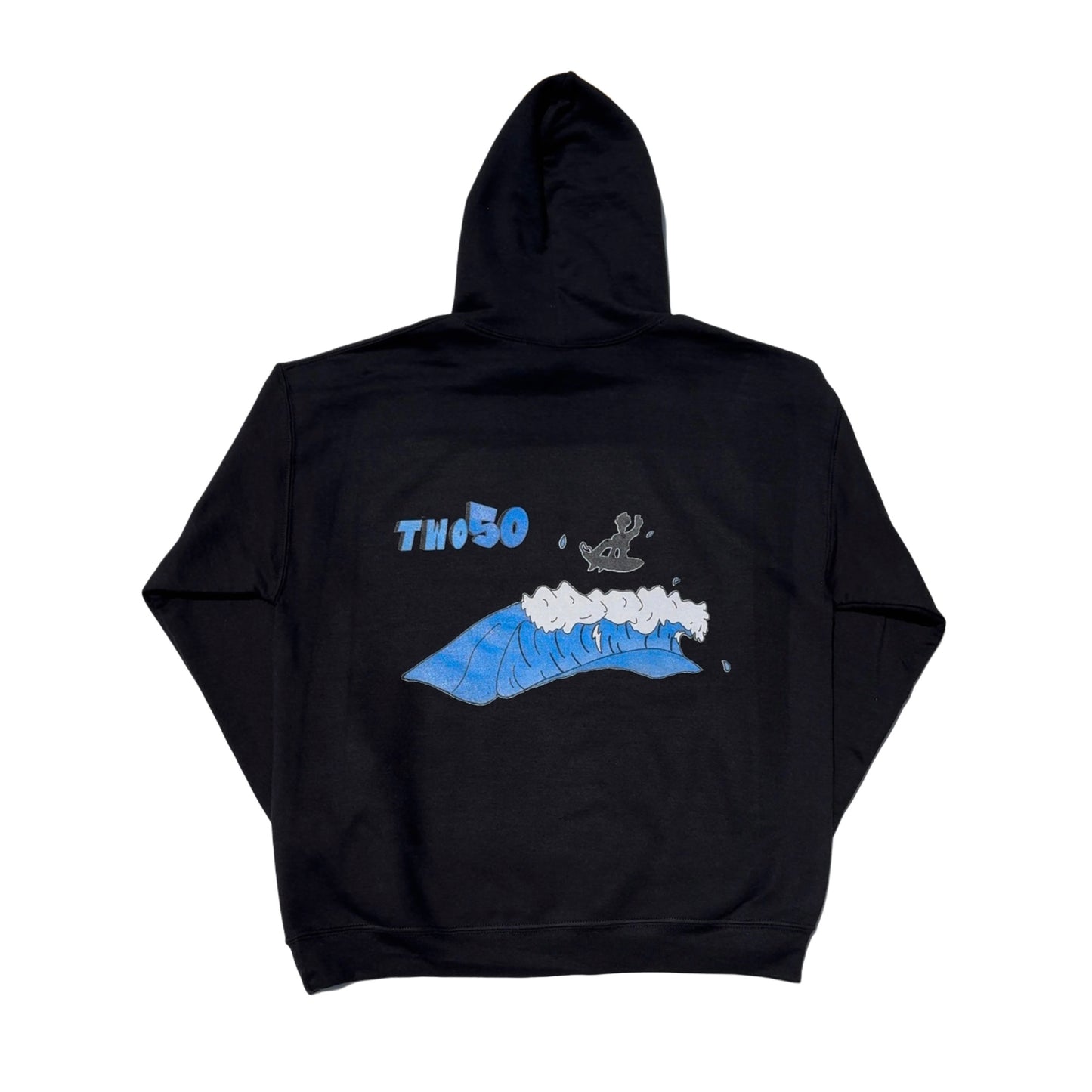 Wave Hoodie - Black