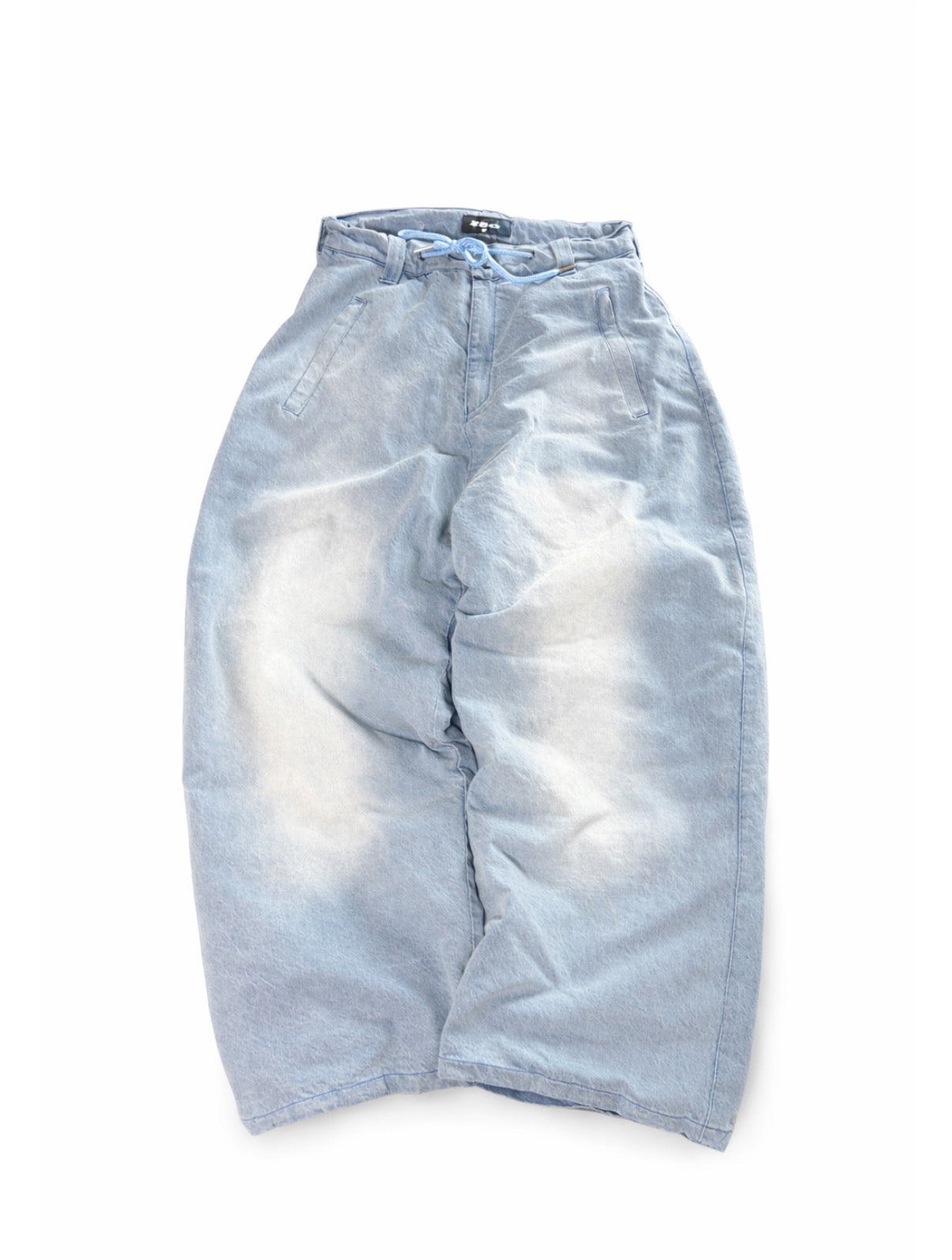 Raw Blue Denim Snowpants