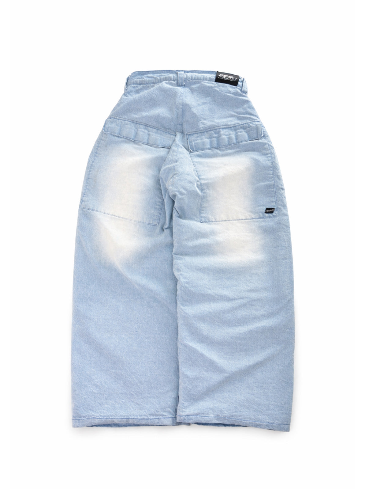 Raw Blue Denim Snowpants